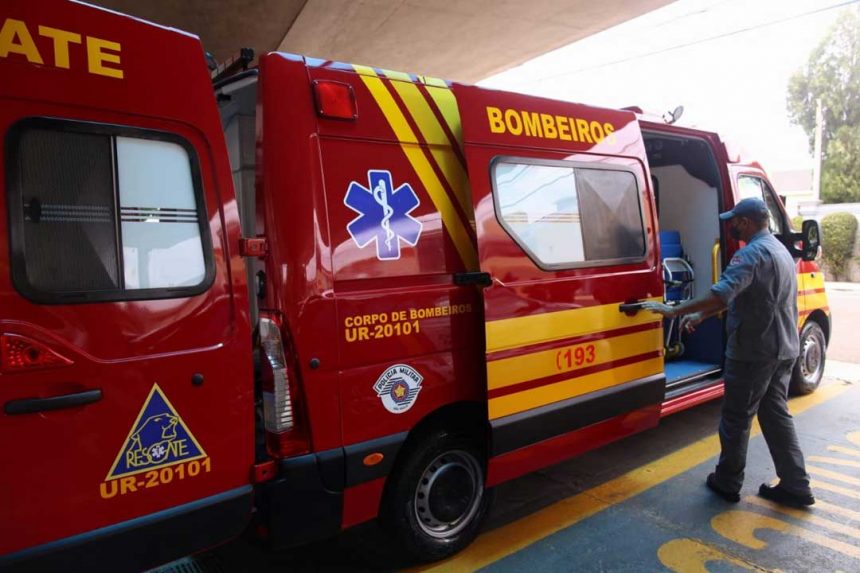 Homem de 31 anos é atropelado na Avenida Ênio Pires de Camargo - Foto: Corpo de Bombeiros