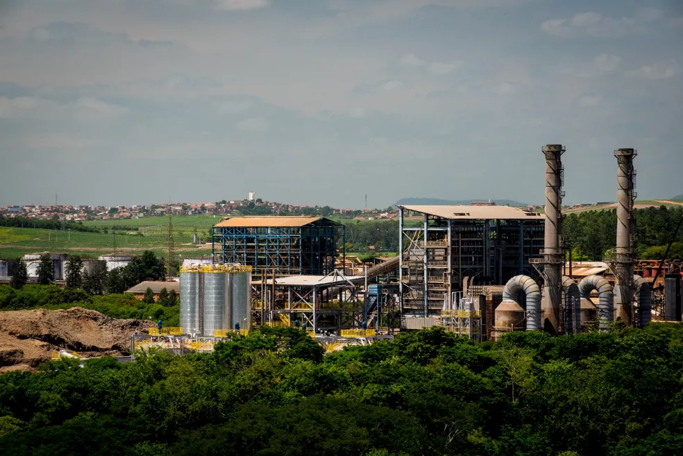 Unidade produtora da Raízen em Piracicaba — Foto: Divulgação/ Raízen