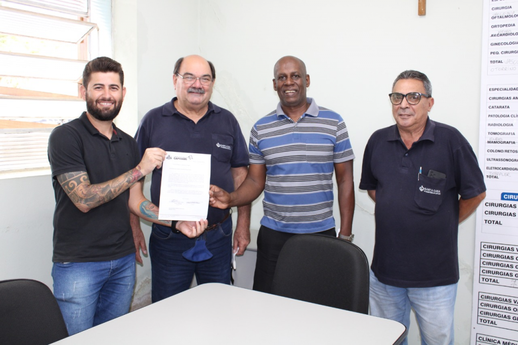 Vereadores Odésio e Sandro Modas conquistam meio milhão de reais para a Santa Casa de Capivari - Foto: Divulgação/Câmara Municipal de Capivari