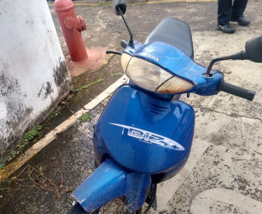 Guarda Civil de Capivari apreende motocicleta adulterada no bairro São Pedro - Divulgação/Prefeitura de Capivari