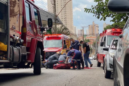 Idosa fica em estado grave após ser atropelada em Piracicaba — Foto: Divulgação