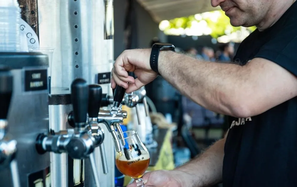 Festival em Campinas reúne cervejarias artesanais, gastronomia e bandas com entrada  — Foto: Wesley Alves Pereira