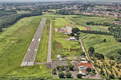 Prefeitura de Piracicaba conclui licitação para instalar câmeras de monitoramento no aeroporto — Foto: Christiano Diehl Neto