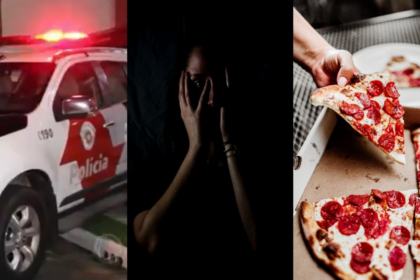 Pedir pizza, hambúrguer ou açaí no 190 da PM é 'senha' para denunciar violência doméstica - Foto: Reprodução/HugoGloss