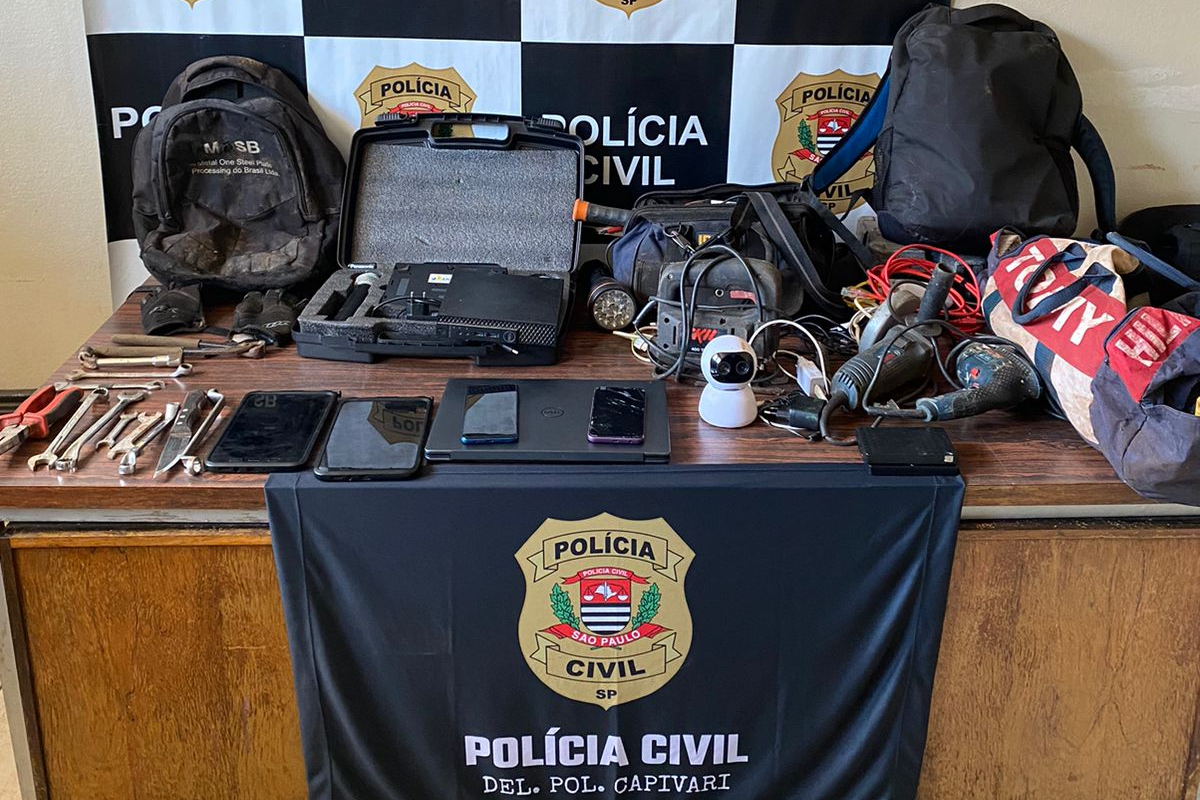 Homem que armazenava conteúdo de pornografia infanto-juvenil é preso pela Polícia Civil de Capivari - Foto: Polícia Civil