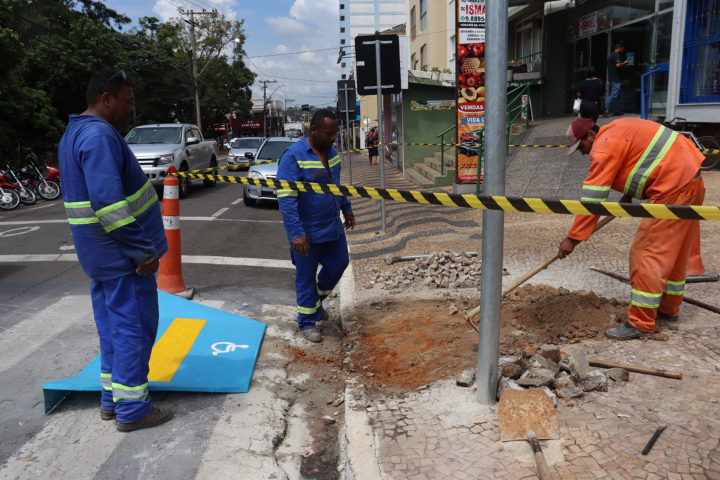 Prefeitura de Capivari inicia a colocação de 50 rampas de acessibilidade - Foto: Divulgação/Prefeitura de Capivari