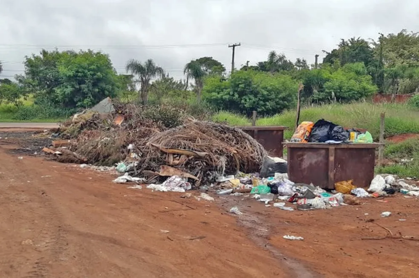 Limeira: descarte de lixo de forma irregular na zona rural — Foto: Arquivo/Secretaria de Comunicação Social