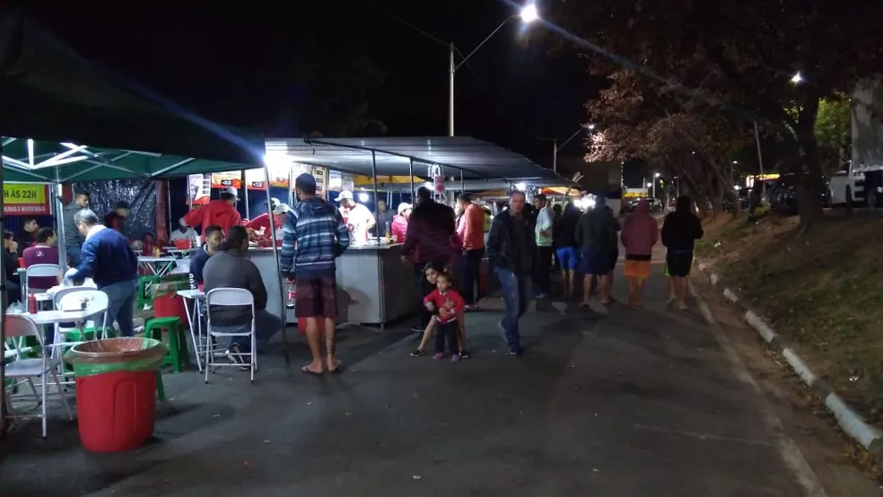 Feiras noturna em Campinas — Foto: Arquivo/Prefeitura de Campinas