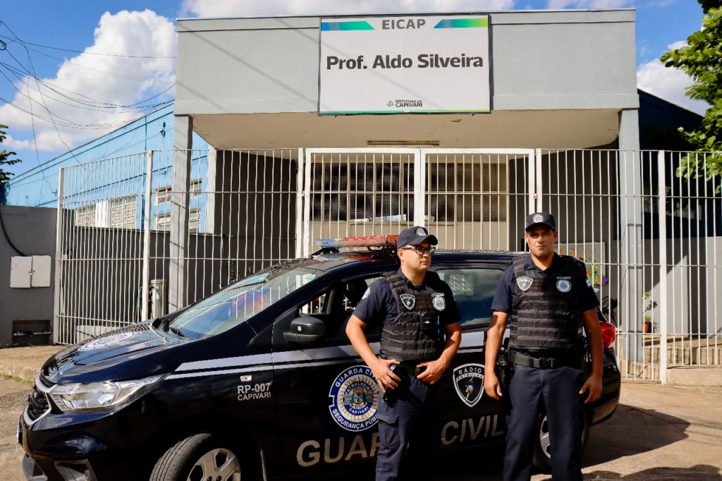 Guarda Civil de Capivari intensifica ronda nas escolas municipais, estaduais e privadas - Foto: Divulgação/Prefeitura de Capivari