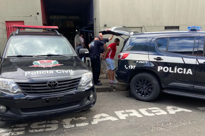 Polícia e Guarda de Campinas fizeram operação contra tráfico de drogas — Foto: Wesley Justino/EPTV