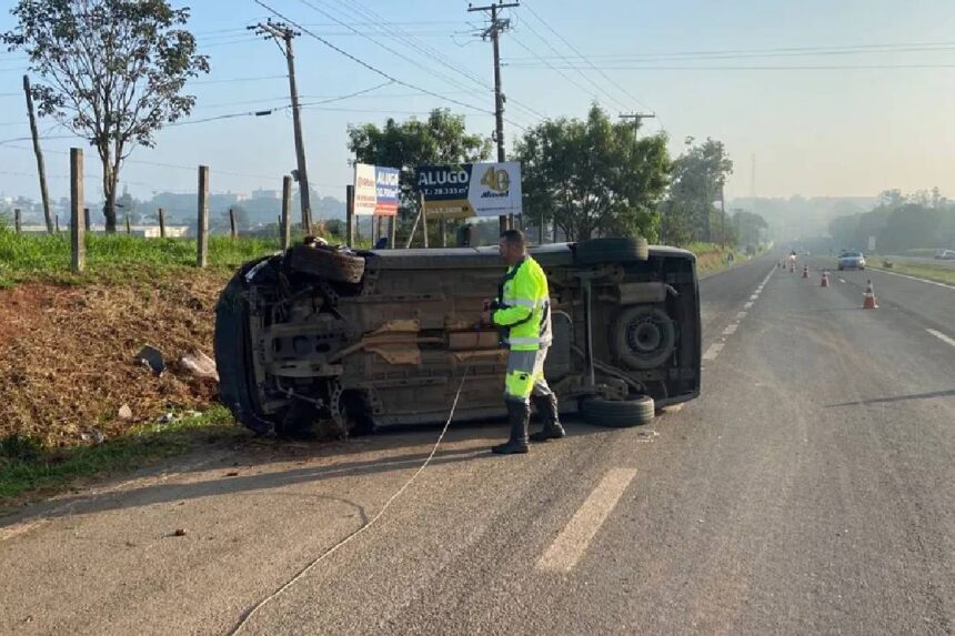 Cachorro na pista causa sequência de acidentes em rodovia entre Piracicaba e Saltinho - Foto: Edijan Del Santo/EPTV