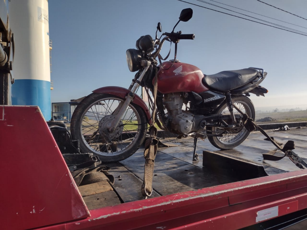 Guarda Civil de Capivari prende homem flagrado pilotando moto com número de chassi raspado - Foto: Divulgação/Prefeitura de Capivari