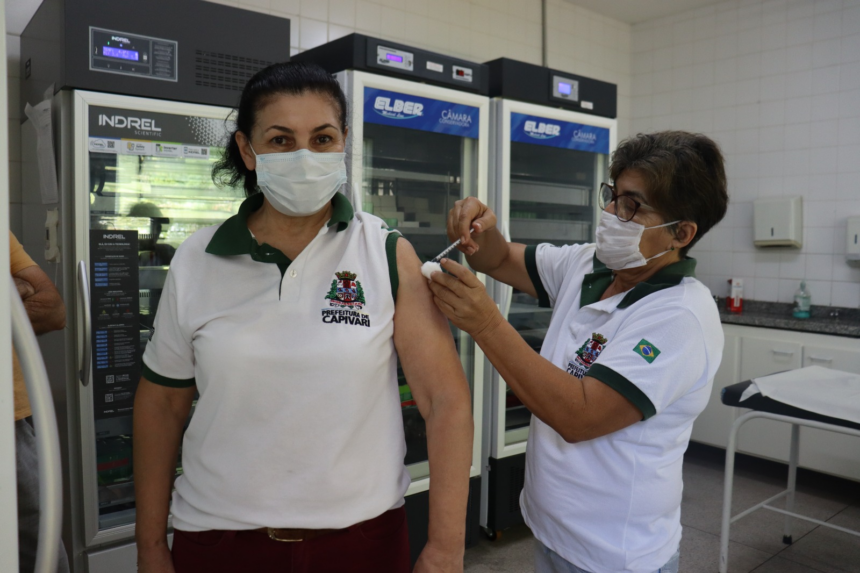 Dia “D” da vacinação no próximo dia 20: imunizantes contra Covid-19 e Gripe disponíveis - Foto: Divulgação/Prefeitura de Capivari