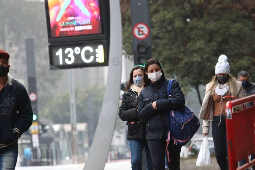 Final de semana em São Paulo deve ser o mais frio do ano - Foto: Rovena Rosa/Agência Brasil