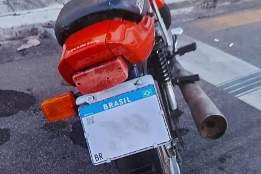 Guarda Civil de Capivari apreende moto irregular no bairro Raia - Foto: Guarda Civil de Capivari