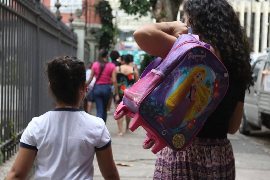 Índice de crianças de 4 e 5 anos na escola cai após a pandemia, diz IBGE - Foto: Tânia Rêgo/ Agência Brasil