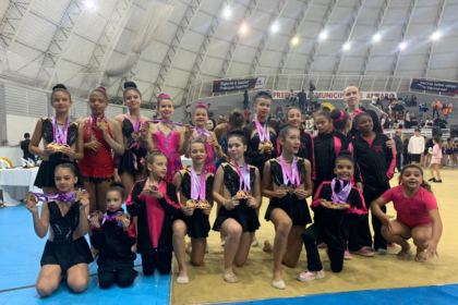 Atletas de Capivari conquistam 20 medalhas de destaque na Copa “Roberta Gaio” de Ginástica Rítmica em Amparo-SP - Foto: Divulgação/Prefeitura de Capivari