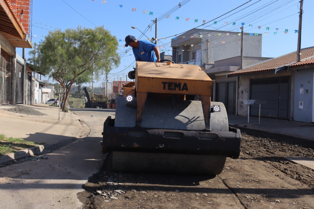 Bairro Caraça em Capivari recebe operação tapa-buracos - Foto: Divulgação/Prefeitura de Capivari