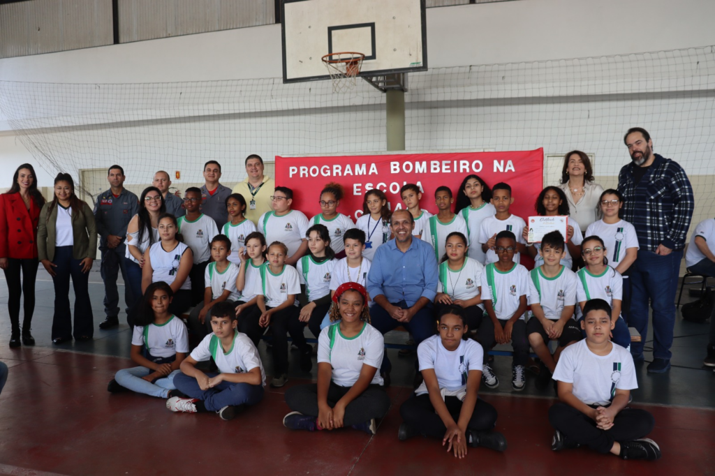 Programa “Bombeiro nas Escolas” retoma formaturas em Capivari - Foto: Divulgação/Prefeitura de Capivari