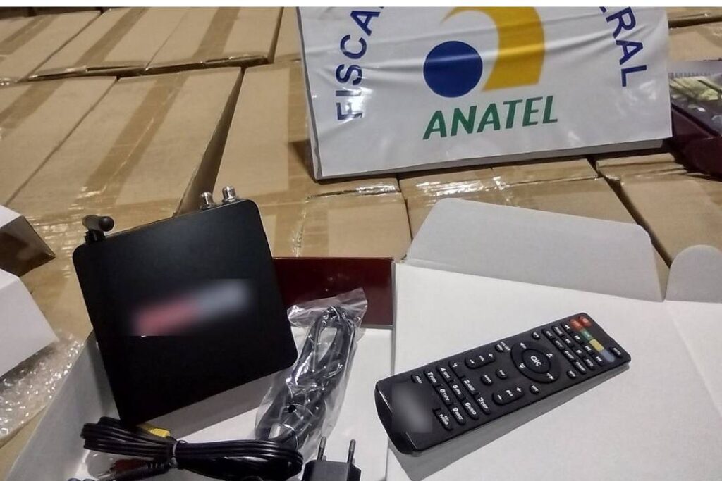 Anatel inaugura laboratório para combater TV Box pirata - Foto: Divulgação Receita Federal