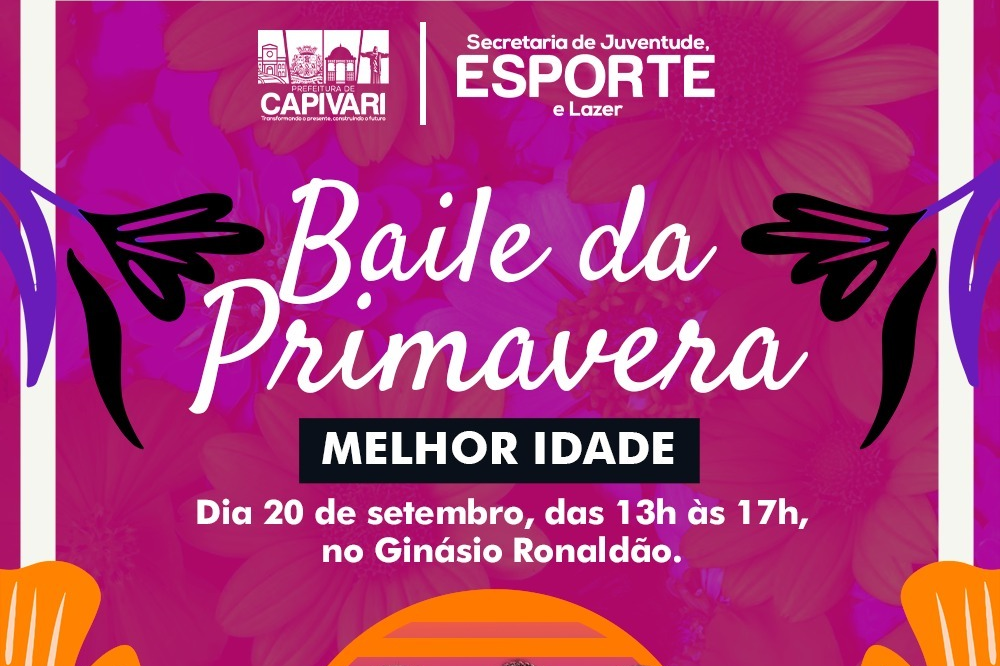 "Baile da Primavera": Programa "Melhor Idade" Celebra a Estação das Flores