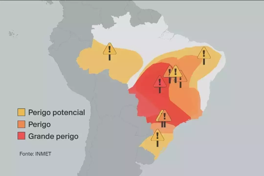 Temperatura pode passar de 35ºC em 11 capitais até o fim de semana - Foto: Reprodução