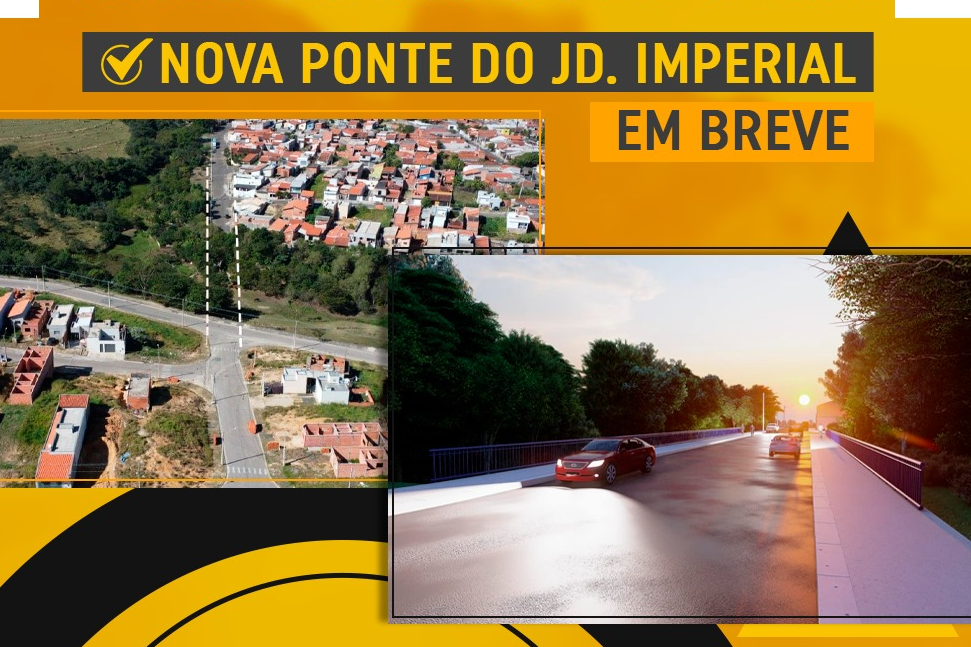 Início das Obras da Ponte que Liga Imperial e Pinhalzinho é Anunciado - Foto: Divulgação/Prefeitura de Capivari