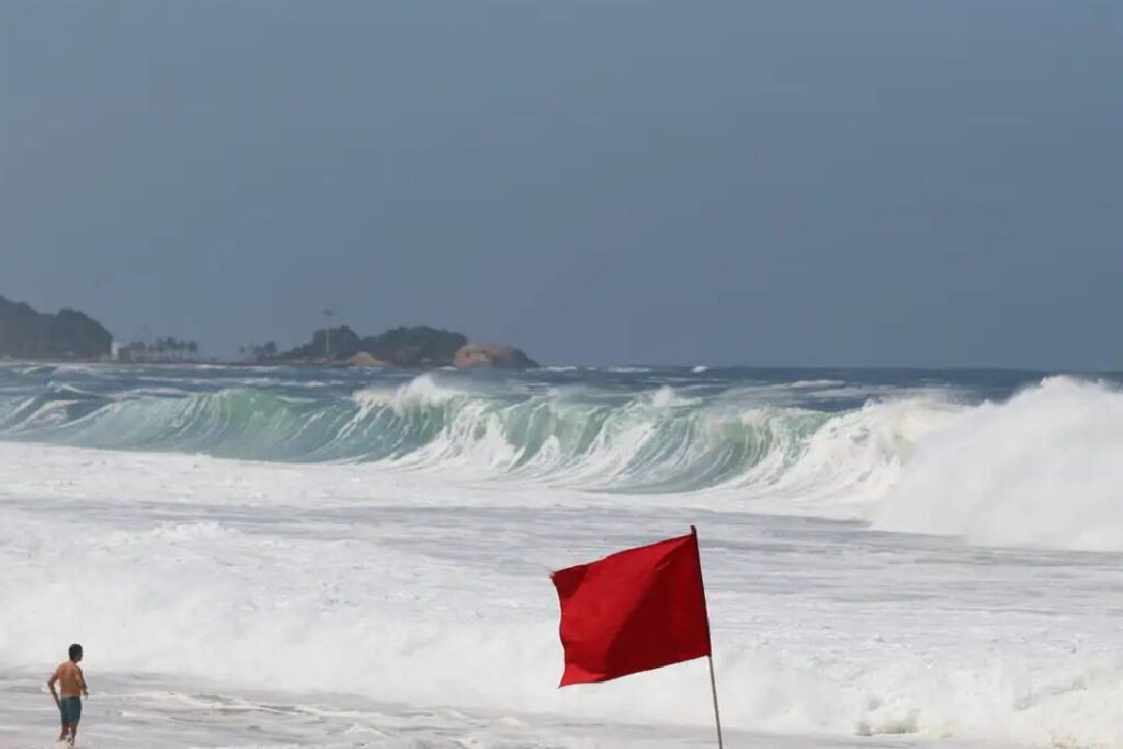 Rio e Santos podem ter áreas invadidas pelo mar até 2059 - Foto: Tânia Rêgo/Agência Brasil