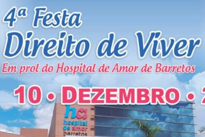 4ª Festa Direito de Viver, em prol ao Hospital do Amor de Barretos, acontece no próximo domingo em Tietê - Foto: Divulgação