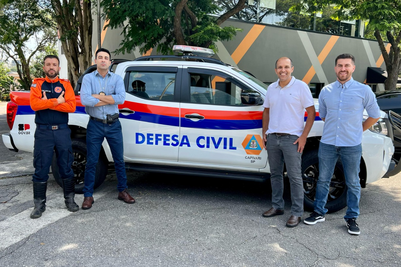 Nova viatura equipada é entregue à Defesa Civil de Capivari - Foto: Divulgação/Prefeitura de Capivari