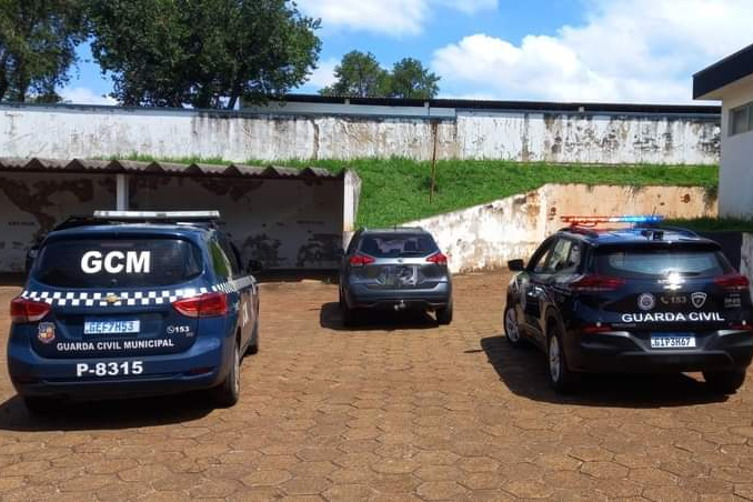 Guardas Civis de Rafard e Capivari Unem Forças e Localizam Veículo Clonado - Foto: Guarda Civil