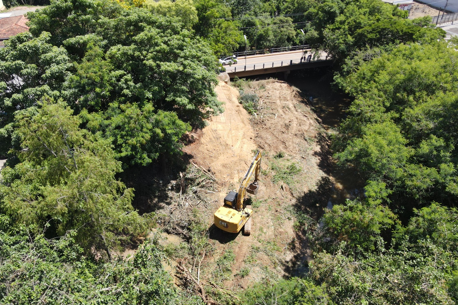 Desassoreamento do Rio Capivari Avança para o Córrego Água Choca - Foto: Divulgação/Prefeitura de Capivari