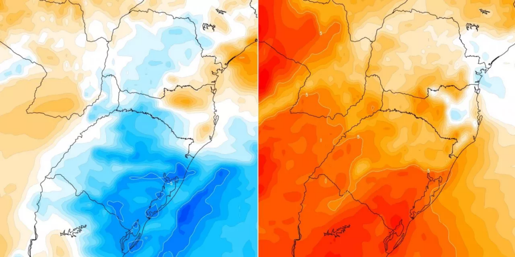 Piracicaba Registra Extremos de Temperatura em Janeiro: Frio Histórico e Calor Intenso - Foto: Divulgação/MetSul