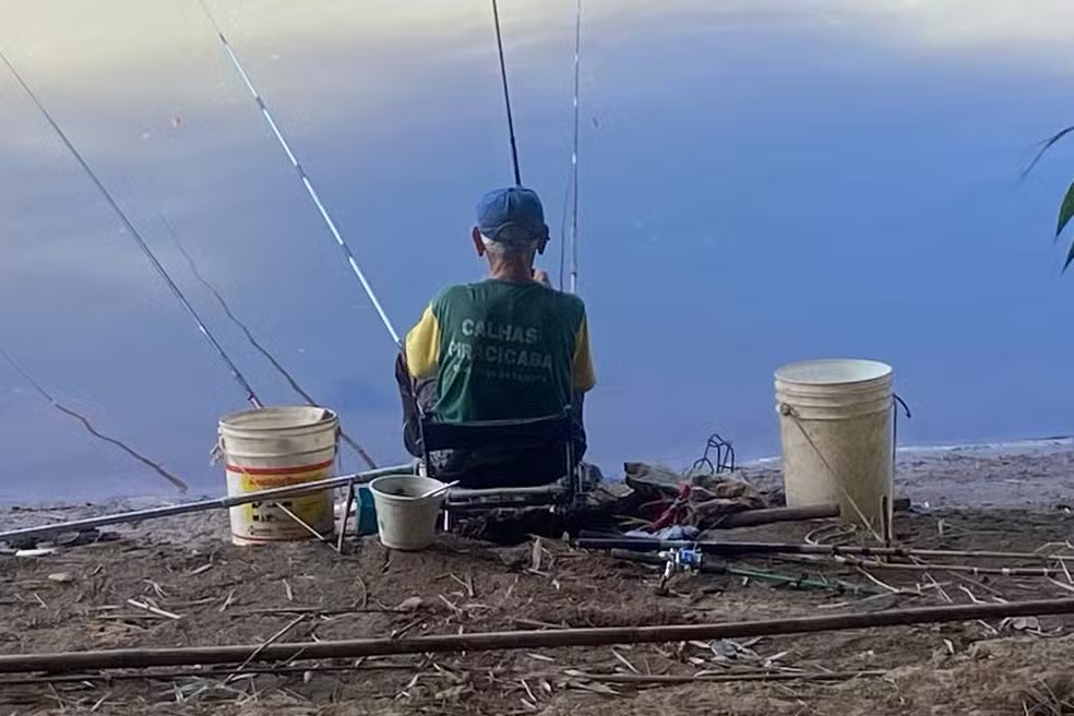 Pescadores Desrespeitam Proibição e são Flagrados Durante a Piracema no Rio Piracicaba — Foto: Edijan Del Santo/ EPTV