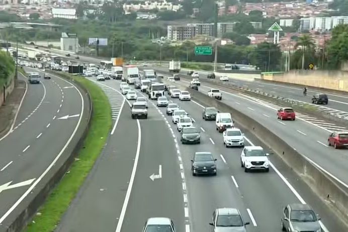 Tragédia em Campinas: Homem morre em acidente na Rodovia Anhanguera - Acidente foi na Rodovia Anhanguera — Foto: Reprodução/EPTV