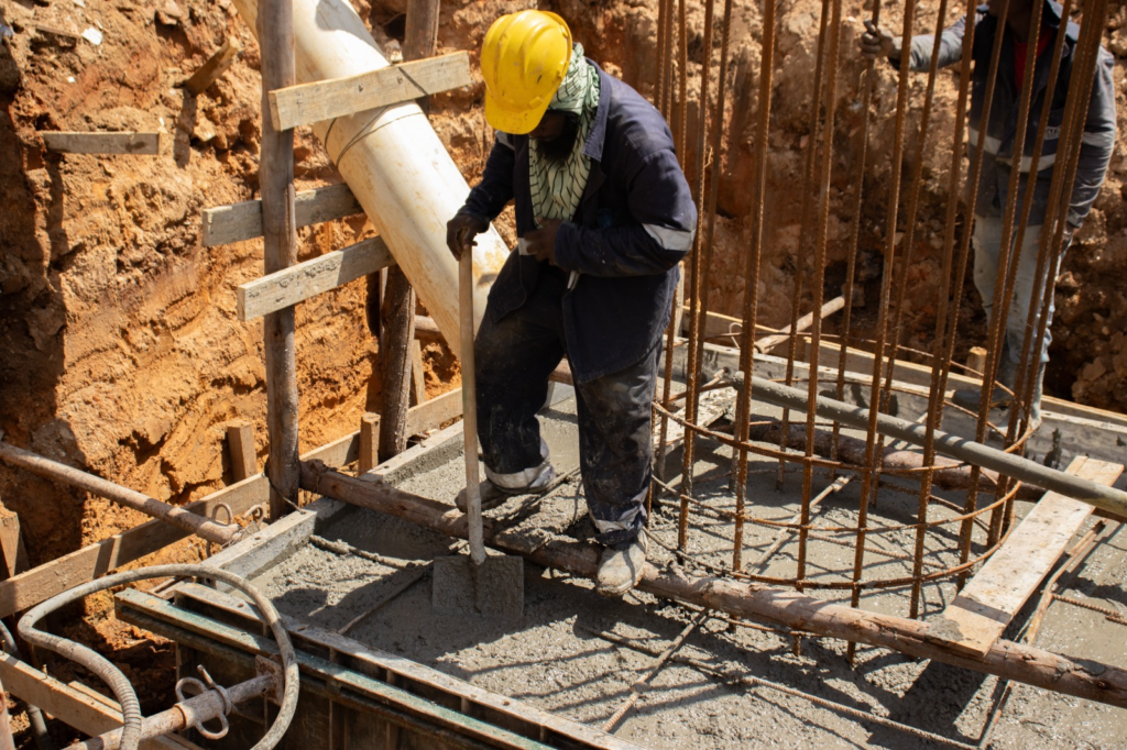 Concretagem marca avanço na construção da ponte da rua Padre Fabiano em Capivari - Foto: Divulgação/Prefeitura de Capivari