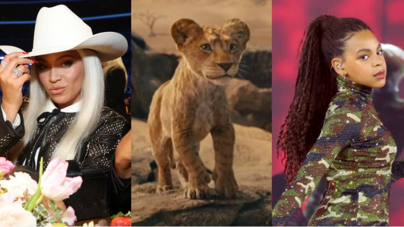 Beyoncé e Blue Ivy estrelam juntas como Nala e Kiara no novo filme da saga 'Rei Leão' - Foto: Reprodução / Hugo Gloss / Uol