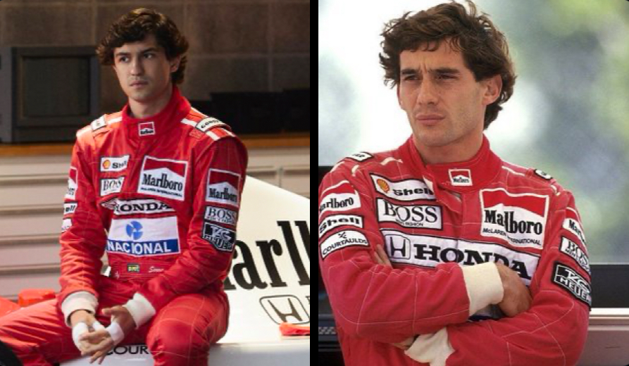 Ficou parecido? Trailer mostra primeiras imagens de Gabriel Leone como Senna - Foto: Divulgação