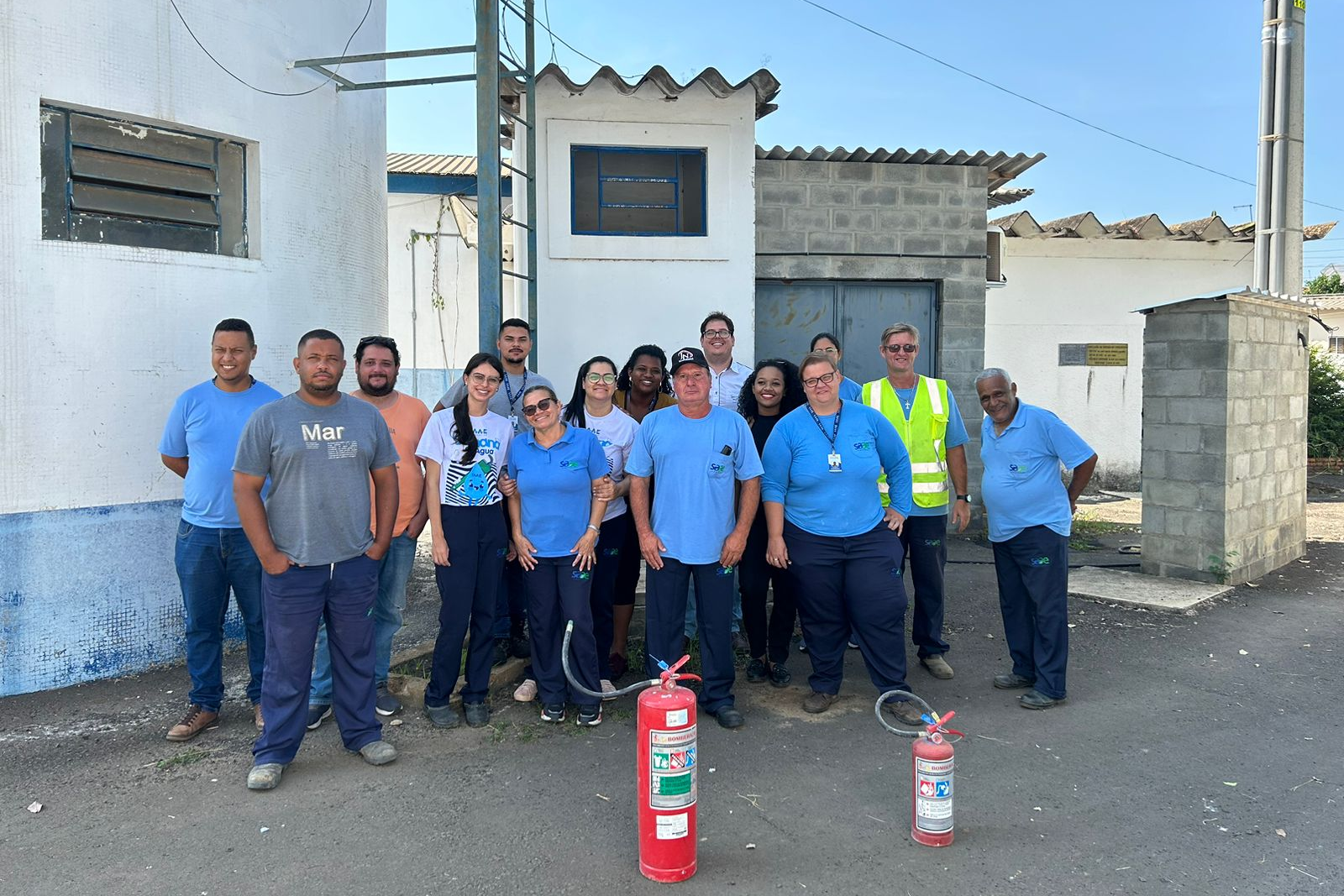 Saae Capivari implanta brigada de incêndio para reforçar segurança de colaboradores - Foto: Divulgação / Prefeitura de Capivari