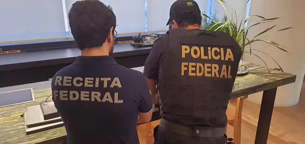 Esquema de fraudes tributárias alvo da Polícia Federal fez 530 vítimas em 200 cidades — Foto: Polícia Federal/Divulgação