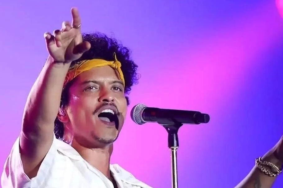 Bruno Mars fará show extra beneficente em São Paulo para ajudar Rio Grande do Sul - Foto:Reprodução/ Instagram