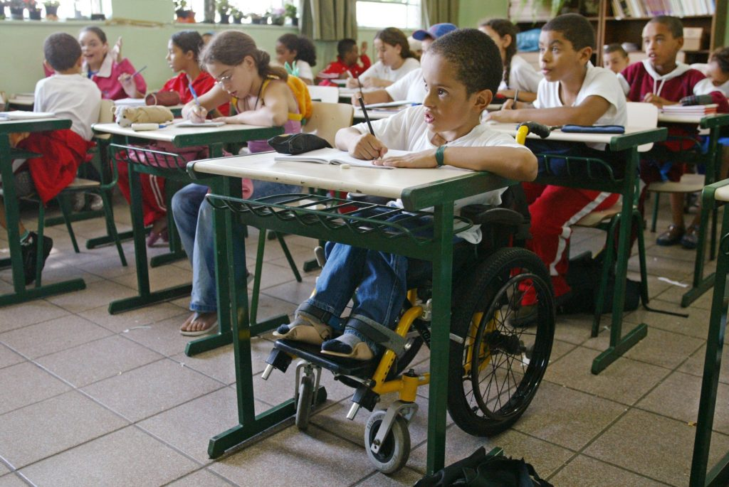 Matrículas de alunos com deficiência no ensino regular mais que dobram desde 2010 - Foto: Reprodução