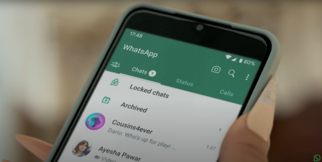 WhatsApp lança funcionalidade para trancar conversas e aumentar a privacidade - Foto: Youtube / WhatsApp