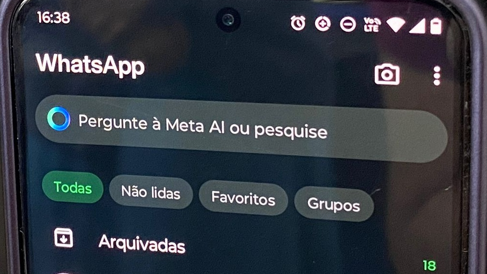 Inteligência artificial apareceu no seu WhatsApp? Veja como funciona a Meta AI - Foto: Divulgação