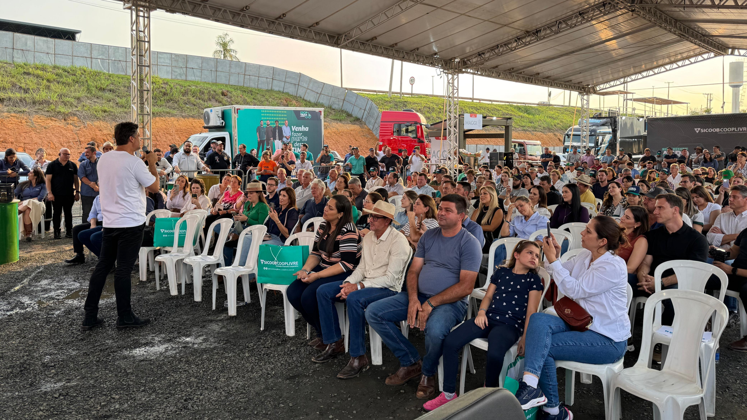 Sicoob Cooplivre realiza 5º Workshop Agro dentro da feira Expo Agro 2024 - Foto: Divulgação