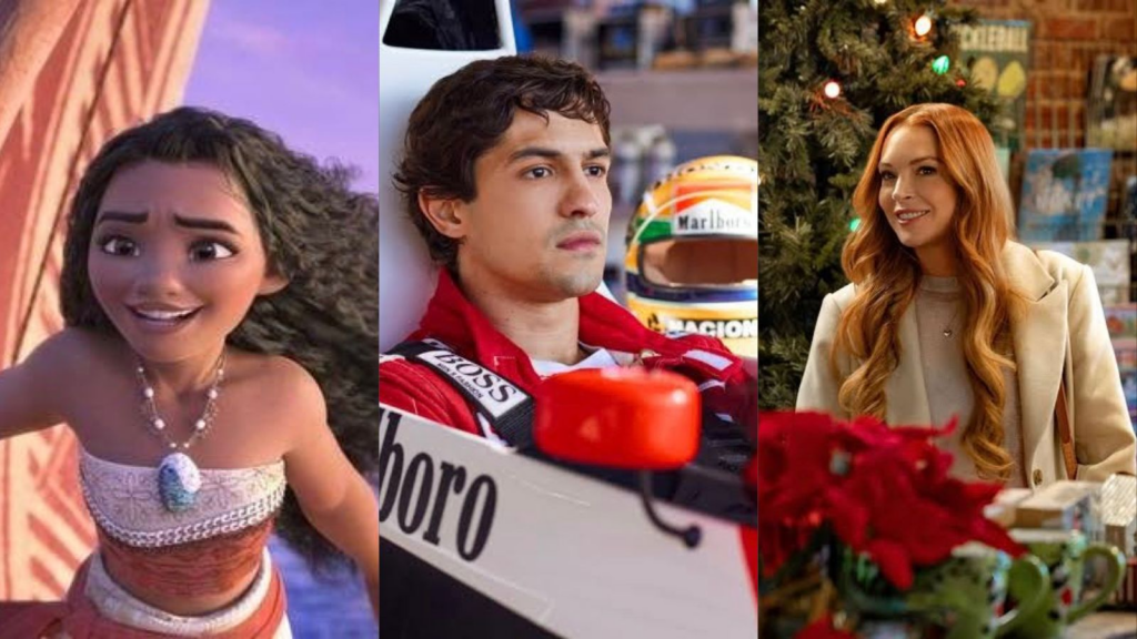 "Moana 2", "Senna" e outros destaques: veja as estreias da semana nos cinemas e no streaming - Foto: Divulgação