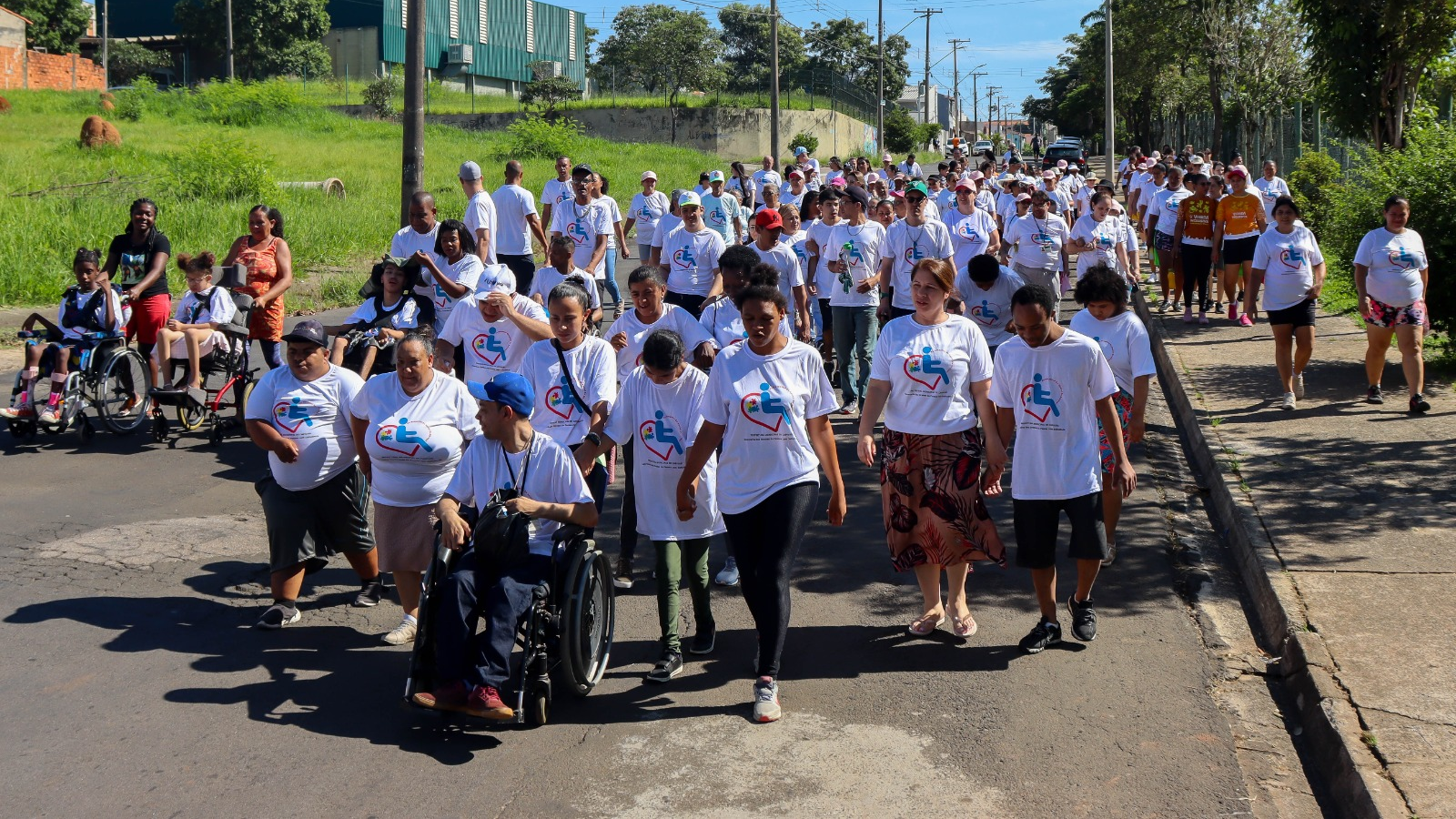 Capivari realiza "Caminhada Inclusiva" em homenagem ao Dia da Pessoa com Deficiência - Foto: Divulgação