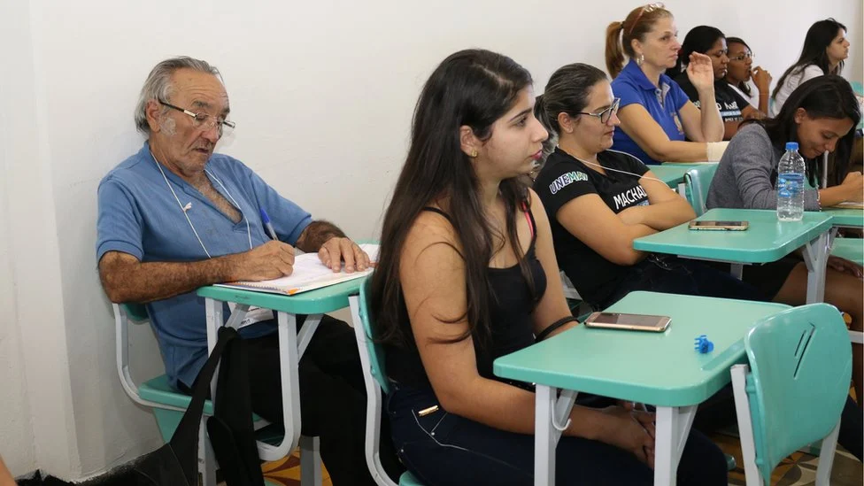 Número de participantes com mais de 60 anos no Enem 2024 chega a quase 10 mil - Foto: Reprodução